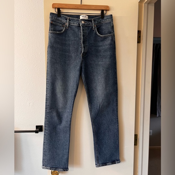 Agolde Denim - Agolde Riley High Rise Jeans Sz 29